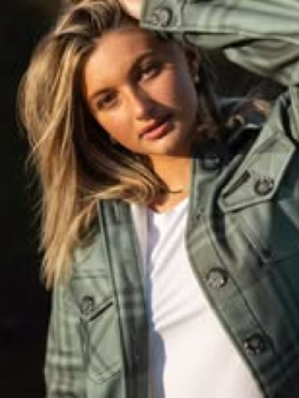 ORAKI CHEMISE CARREAUX VERT ET NOIR MEDIUM